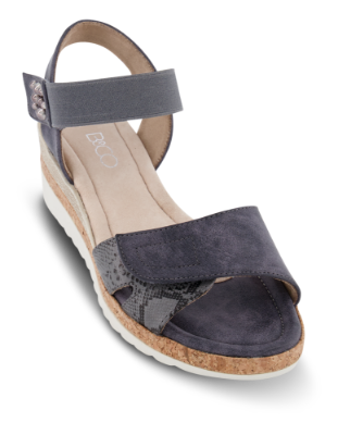 B&CO damesandal navy