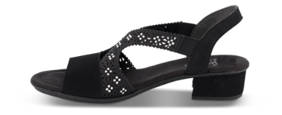 Rieker damesandal sort V6216-00