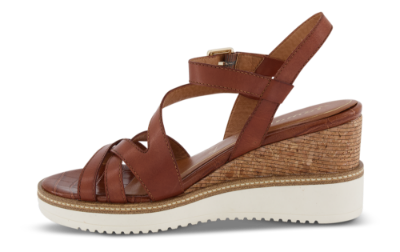 Tamaris damesandal brun 1-1-28349-24