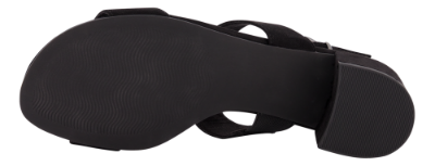 Marco Tozzi damesandal sort 2-2-28202-24