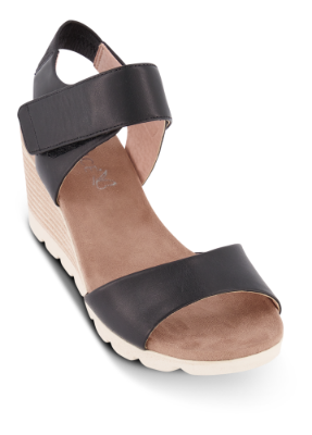 Caprice damesandal sort 9-9-28706-24