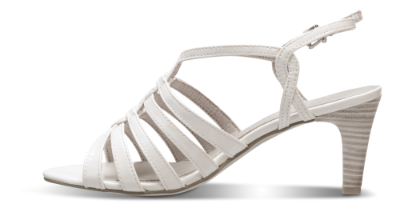Marco Tozzi damesandal hvit 2-2-28321-22