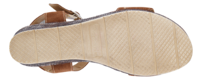 Tamaris damesandal brun 1-1-28013-24