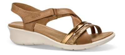 ECCO damesandal brun/bronze 216513 FELICIA S