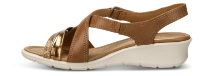 ECCO damesandal brun/bronze 216513 FELICIA S