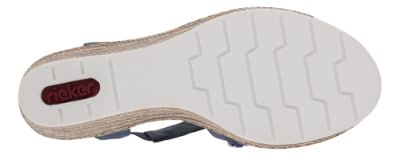 Rieker damesandal marineblå 619D8-14