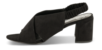 Marco Tozzi damesandal sort 2-2-28367-32