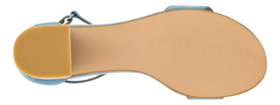 B&CO damesandal koboltblå 4211101051