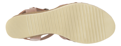 B&CO damesandal kombi røde nyanser 4211101465