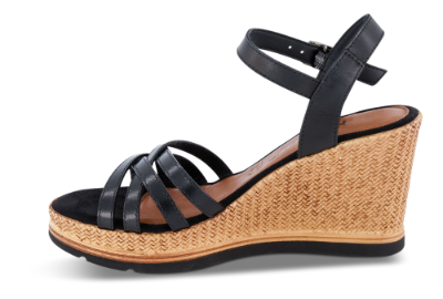 Tamaris Damesandal med hæl Sort 1-1-28042-26