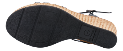 Tamaris Damesandal med hæl Sort 1-1-28042-26