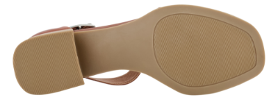 Caprice Damesandal med hæl Brun 9-9-28208-26