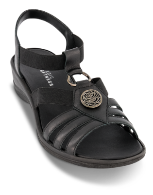 Nordic Softness damesandal sort 4211160210