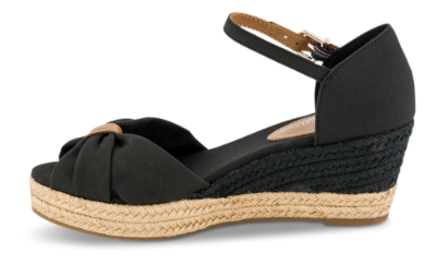 Tommy Hilfiger Damesandal med hæl Sort FW0FW04785BDS
