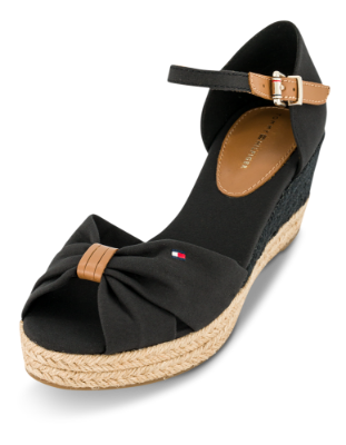 Tommy Hilfiger Damesandal med hæl Sort FW0FW04785BDS