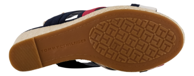 Tommy Hilfiger Damesandal med hæl Blå FW0FW056150GY