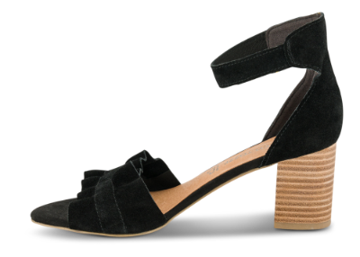 Marco Tozzi Damesandal med hæl Sort 2-2-28398-26