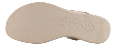 ECCO Damesandal med hæl Beige 27330359113  FLOWT WED