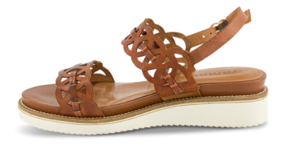 Tamaris Damesandal med hæl Brun 1-1-28223-26