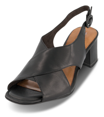 Tamaris Damesandal med hæl Sort 1-1-28357-26