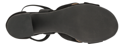B&CO Damesandal med hæl Sort 4212100810