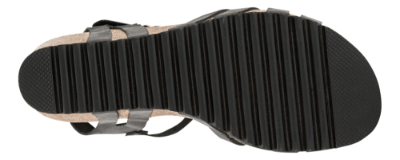 B&CO Damesandal med hæl Sort 4212101710