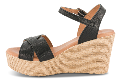 B&CO Damesandal med hæl Sort 4212101910