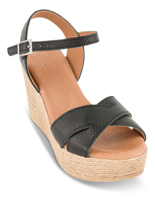B&CO Damesandal med hæl Sort 4212101910