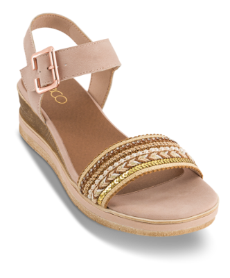 B&CO Damesandal med hæl Rosa 4212102565