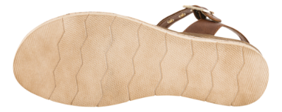 B&CO Damesandal med hæl Brun 4212102731