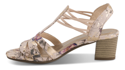 B&CO Damesandal med hæl Rosa 4212102865