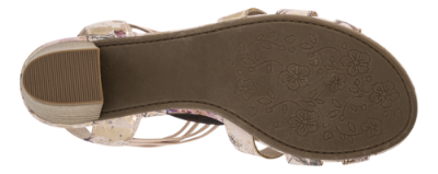 B&CO Damesandal med hæl Rosa 4212102865