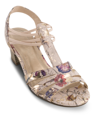 B&CO Damesandal med hæl Rosa 4212102865