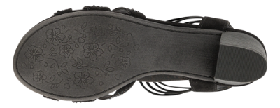 B&CO Damesandal med hæl Sort 4212102910