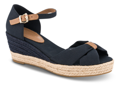 Tommy Hilfiger Damesandal med hæl Blå FW0FW04785DW5