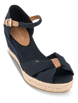 Tommy Hilfiger Damesandal med hæl Blå FW0FW04785DW5