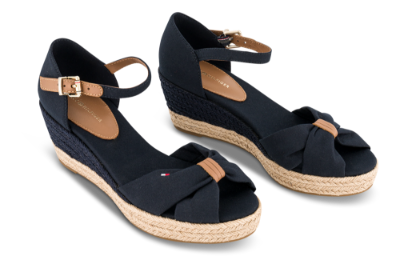 Tommy Hilfiger Damesandal med hæl Blå FW0FW04785DW5