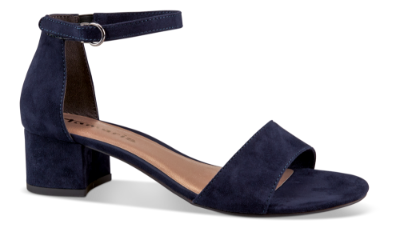 Tamaris Damesandal med hæl Blå 1-1-28201-28