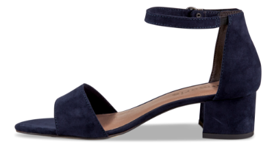 Tamaris Damesandal med hæl Blå 1-1-28201-28