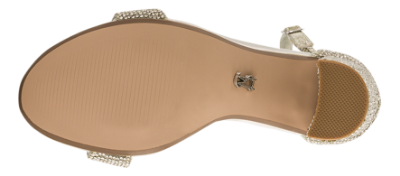 Steve Madden Damesandal med hæl Sølv SM11000371