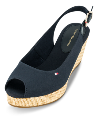 Tommy Hilfiger Damesandal med hæl Blå FW0FW04788DW5