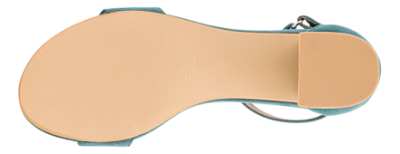 B&CO Damesandal med hæl Grønn 4214101040