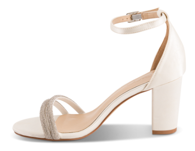 B&CO Damesandal med hæl Beige 4214101302