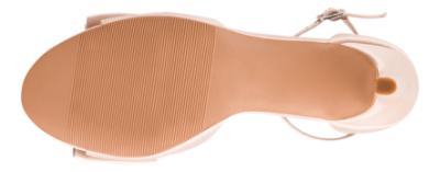 B&CO Damesandal med hæl Rosa 4214103780