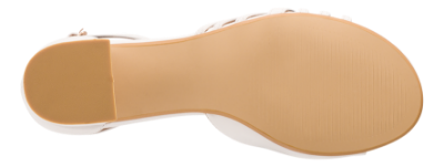 Norrliv Damesandal med hæl Hvit 4215100590