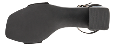 NOË Collection Damesandal med hæl Sort 4215100610