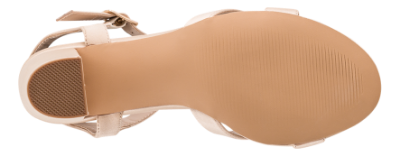 Norrliv Damesandal med hæl Beige 4215101080