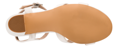 Norrliv Damesandal med hæl Hvid 4215101091