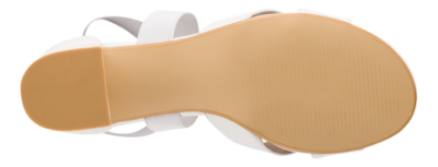 Norrliv Damesandal med hæl Hvit 4215101190