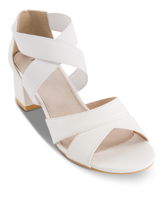 Norrliv Damesandal med hæl Hvit 4215101190